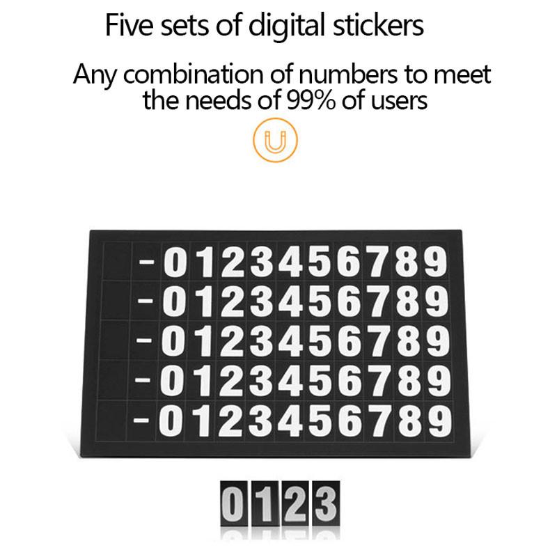 Временный парковочный номерной знак