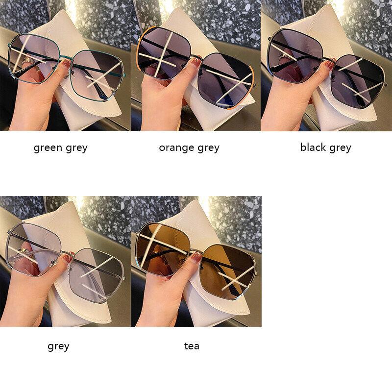 Новые женские солнцезащитные очки, женские модные солнцезащитные очки в корейском стиле, женские солнцезащитные очки с защитой от ультрафиолета