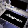 S-Snap on Cool Red Mouse Pad Desk Mat Large Non-slip Anti-fray Keyboard Ergonomic Office Rubber PC Home Custom