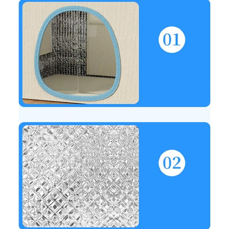 Cat Cooling Bed Portable Air Conditioner House Foldable Pet Igloo Nest with Ice Packs for Small Medium Cats Kittens