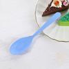 Plastic Pudding Party Dessert Ice Cream Kitchen Utensil Wheat Straw Spoon Spoon Scoop Rice Scoop