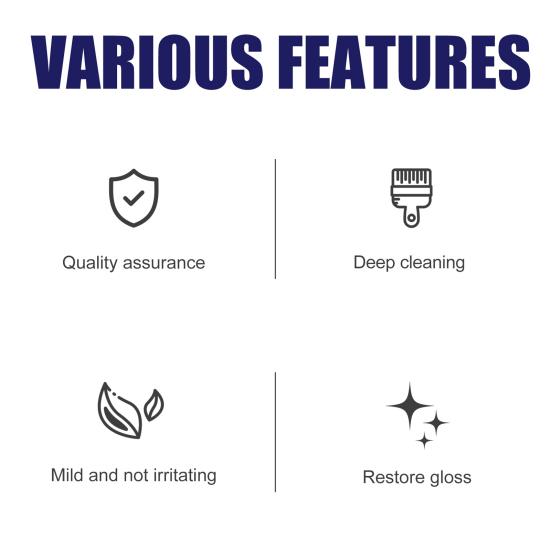 50ml Jewelry Cleaner Multi-purpose Stain Removal Effective Watch Rings Spray Cleaning Solution for Daily Use