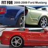 For 05-09 Ford Mustang Smoked Rear Bumper Reflector Side Marker White LED Lights