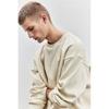 Толстовка свободного кроя HM, бежевая