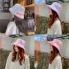 Women Winter Bucket Hat  Fisherman Cap Warm Furry Cap Fluffy Hats