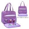 LoDrid Doll Storage Bag, Purple with 6 Clear Pockets, Easy Carry (Fits LOL OMG and More)