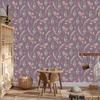 Painted Wild Flowers Wallpaper for Living Room and Bedroom 50x1000
