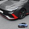 Для Hyundai Elantra CN7 N Line (К) Красная Внешняя Стиль Передний Бампер Боковой Противотуманный Фонарь Рамка Декоративная Накладка