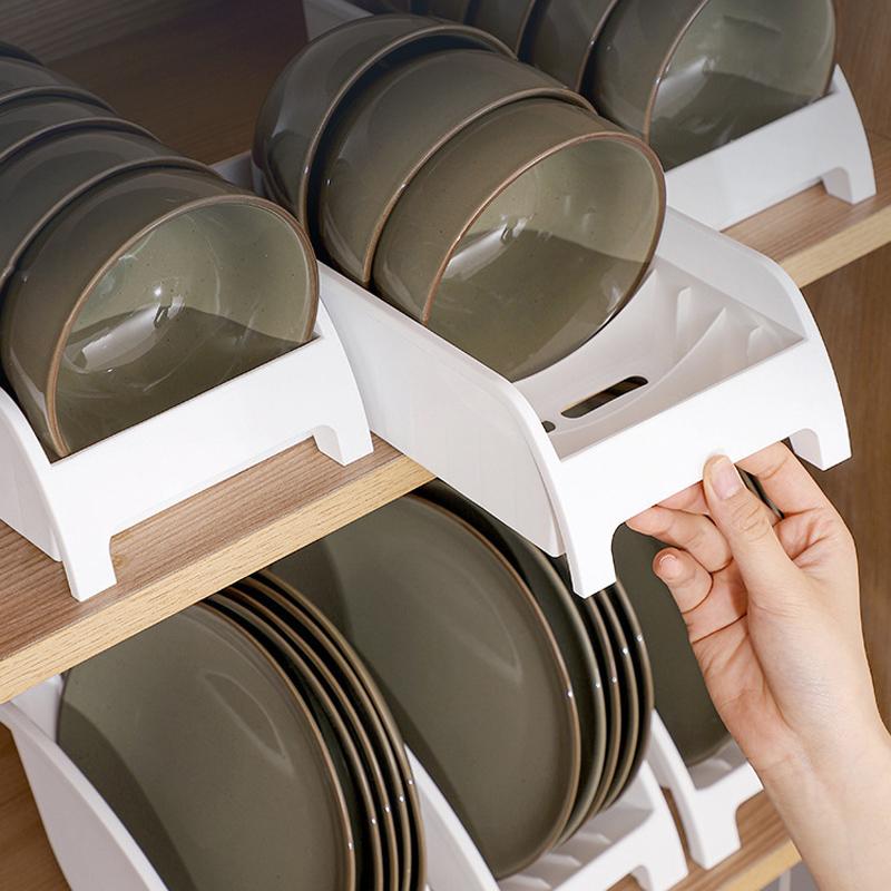 Dish Drain Rack Dinnerware Storage Organizer Tray Plate Drying Shelf Bowl Cups Display Stand Drainer Kitchen Supplies Holder
