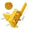 Quick Wood Doweling Jig Plastic ABS Handheld Pocket Hole Jig System 6/8/10mm Drill Bit Hole Puncher For Carpentry Dowel Joints