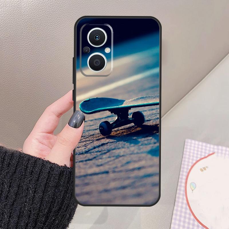 Cool Skate Funda For OPPO Reno 14 10 11 12 13 Pro 12F 11F 13F 14F 7 8 Lite OPPO Find X9 X8 X6 Pro Case