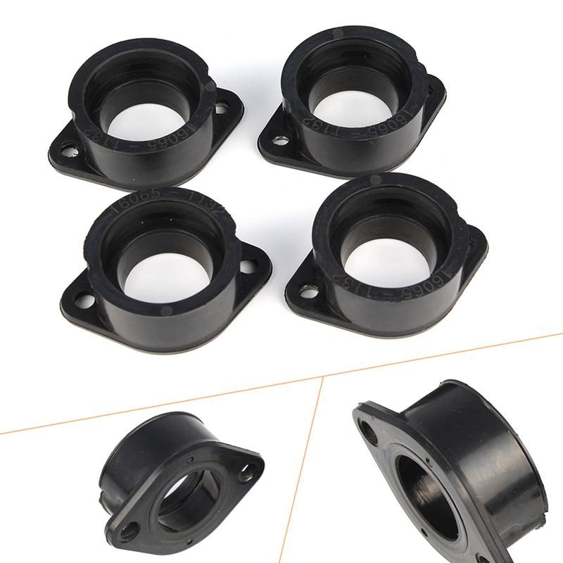 KZ650 Motorcycle Rubber Carburetor Intake Manifold Boot Joint for Kawasaki KZ650 H2 H3 CSR 1982-1983 & KZ750 ZX750