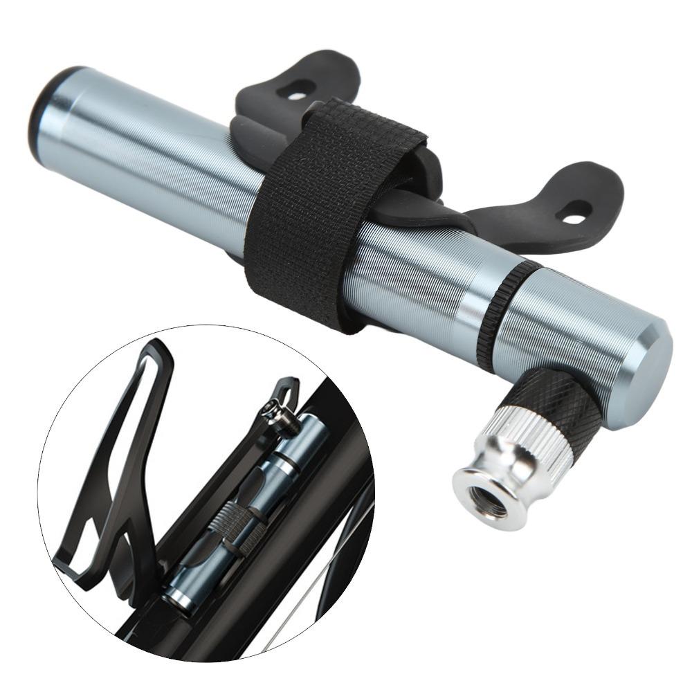 Aluminum Alloy Cycling Mini Pump 12.8cm Length Small Bike Pump Portable Bicycle Tire Pump Bike