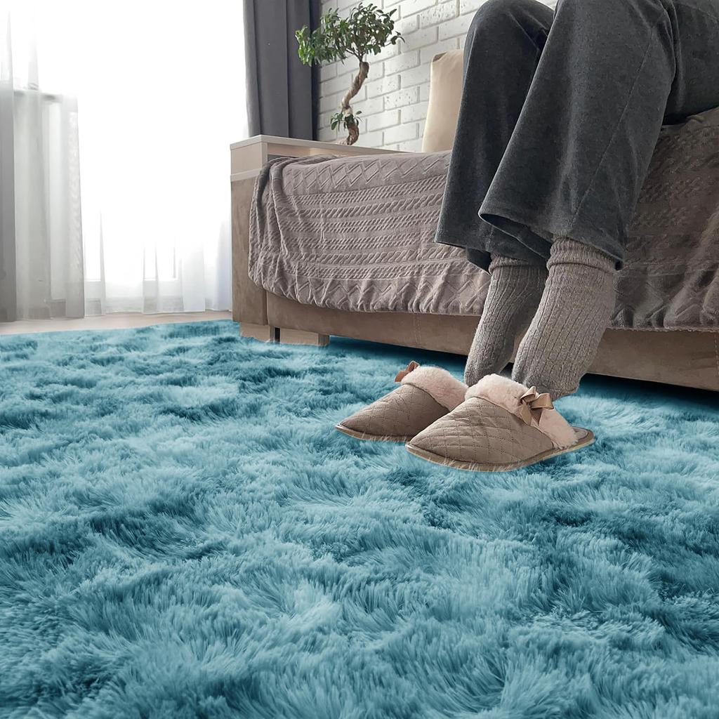 Пушистые ковры Ковры для спальни с ворсом Ковры с нескользящей текстурой, пригодные для машинной стирки Мягкие ворсистые ковры Современные мягкие плюшевые ковры