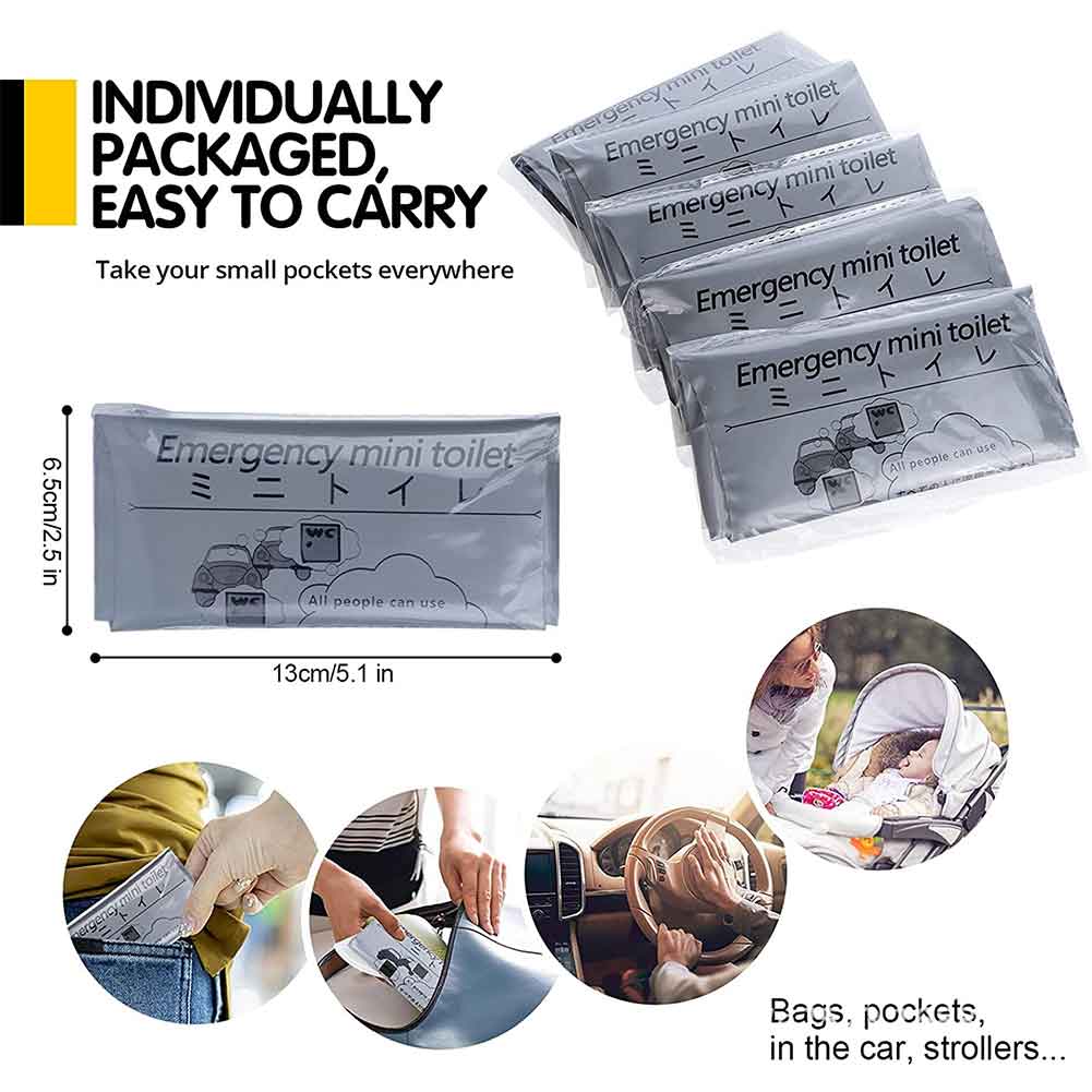 700Ml Outdoor Emergency Urinary Bag Convenient Portable Urinary Bag Travel Baby Women Men Motion Sick Vomiting Bag 10pcs