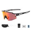 ROCKBROS Polarized Sports UV Ultra Polarized Reduces Comes with Storage Bicycle Suitable for Unisex Sunglasses, Sunglasses, UV400, Protection,
