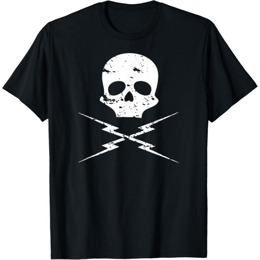 Unisex T-shirt Death Proof Skull Tshirt T-Shirt