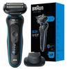 Электробритва Braun Series 5 электрическая бритва Mint Scarf Trimmer водонепроницаемый дизайн перезаряжаемый беспроводной глубокий сетчатый лезвие дорожный футляр мужской