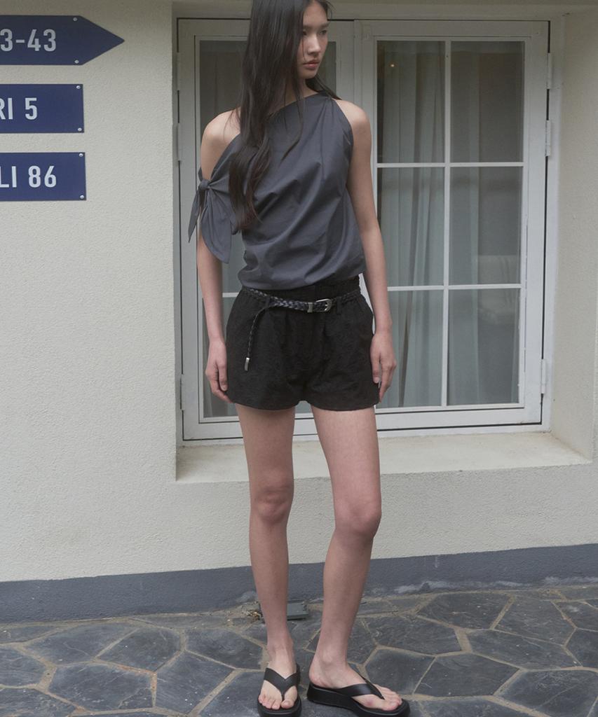 SIGREAT Cowl Neck Sleeveless_Gray