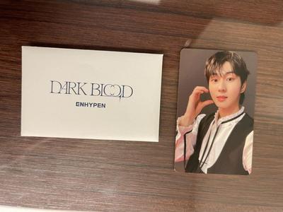[Б/У] Enhypen DARK BLOOD Showcase Ограниченное издание Торговая карта Чонвон