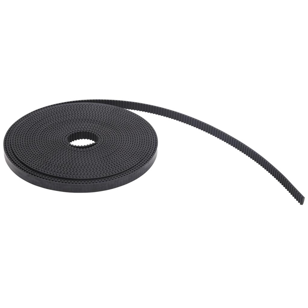 2GT‑6mm PU Timing Belt with Steel Synchronous Belts Industrial Supply Black