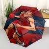 1 шт. Автоматический зонт SLAM DUNK с открытием/закрытием - Компактный дорожный зонт, идеально подходит для женщин и мужчин - Идеальный подарок на день рождения/Рождество, 174