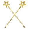 Golden Silver Princess Sticks Role-playing Star Wand Cosplay Props Fairy Wand  Girls Costume