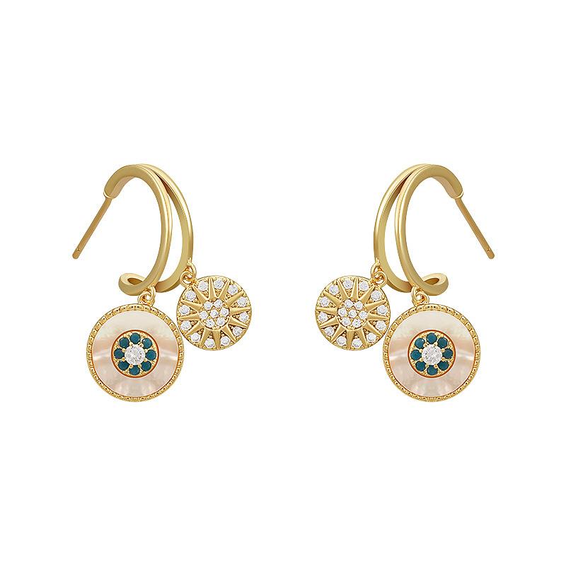 Трансграничные ювелирные изделия Серьги Высокого Класса Легкие Роскошные Нишевые Серьги Тондэмун Темперамент Модные Антикварные Серьги Оптовая Продажа