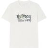 X M.C. ESCHER Heritage Series Fashion Casual Short Sleeve T-Shirt Men Tops Cloud-Mushroom-White F11M538104F-WT
