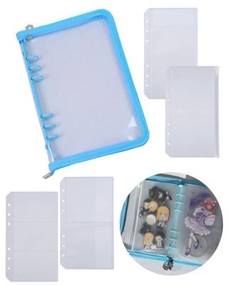 GrooveM Axta Case Axta Case Storage Instax Album Instax Book Collect Refill File Otaku Goods Carrying Portable Otaku Goods Book (А6, Синий)