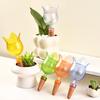 Water Dripper Tulip Flower Design Self Watering Spike Automatic Drip Irrigation System Watering Device Home Garden Irrigation Tool