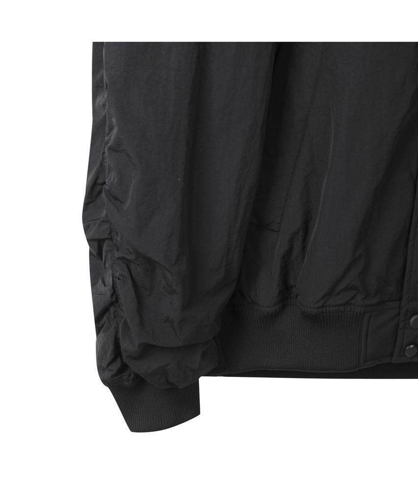 Customellow Black Detatchable Hood Ma-1 Bomber Cwuas25111Bkx