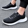 Fashion Women Shoes Four Seasons New Large 45 Size Men Mesh Lace Up Sports Shoes Outdoor Non Slip Lightweight Comfortable Running Shoes