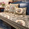American Sofa Cushion Anti-slip Luxury Jacquard Embroidery Sofa Cover Retro Classic Living Room Furniture Protection Cover Decor