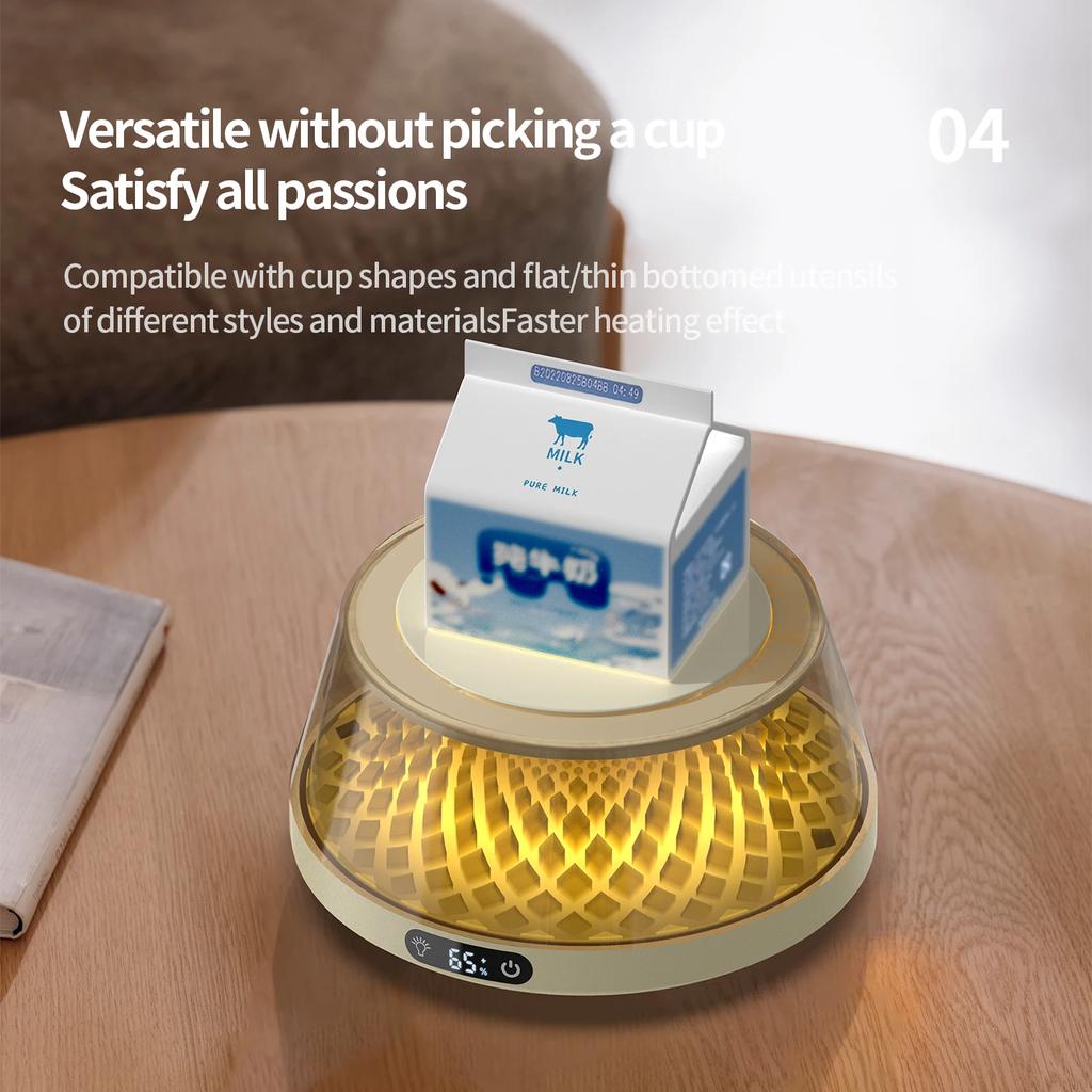 Подогреватель для кофейных чашек, подогреватель для кружек USB, электрическая грелка для молока, чая, воды, термостатические подставки для подогрева чашек для домашнего офиса