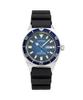 Citizen Мужские часы Promaster с резиновым ремешком и синим циферблатом, автоматические дайверские NY0129-07L 200M
