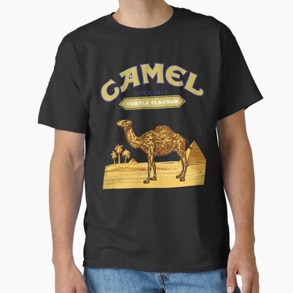Классическая футболка Camel Cigarettes Сделано в США S-2XL