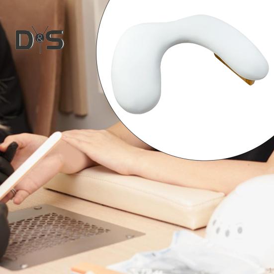 Подставка для маникюра для мастеров маникюра Эргономичная подставка-подушка для маникюра для салона домашнего использования Компактный инструмент для дизайна ногтей