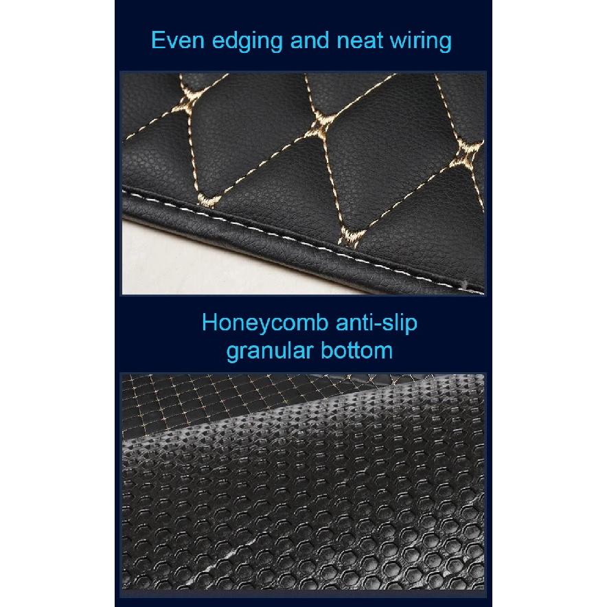 For Mazda 6e EZ-6 J90A 2024 2025 2026 Leather Car Trunk Mat Anti-dirty Cargo Storage Liner Cushion Boot Carpet Auto Accessories