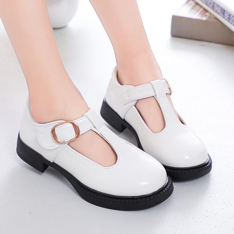 Новые однобортные туфли для девочек с мягкой подошвой, студенческие туфли для выступлений