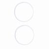 2 PCS New Replacement Gaskets Rubber Seal Ring For 600W Juicer