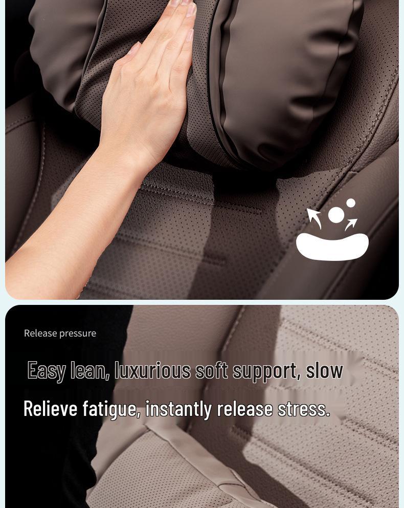 Mercedes-Benz Neck & Lumbar Support Pillow for C-Class, GLC, S-Class, A-Class, GLE, V-Class, EQ