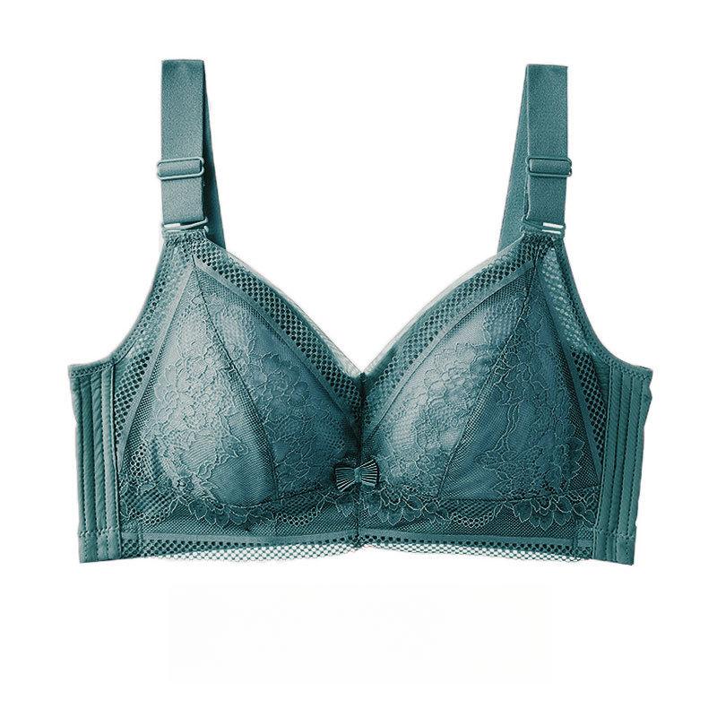 Full Cup Lingerie for Women Gathered Without Steel Rims Plus Size Thin Top Push Up Support Bra