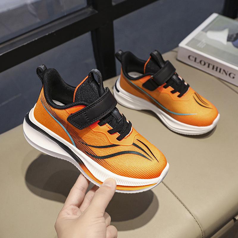2025 Year of the Dragon limited spring new mesh breathable boys running shoes medium and older children's casual sports shoes