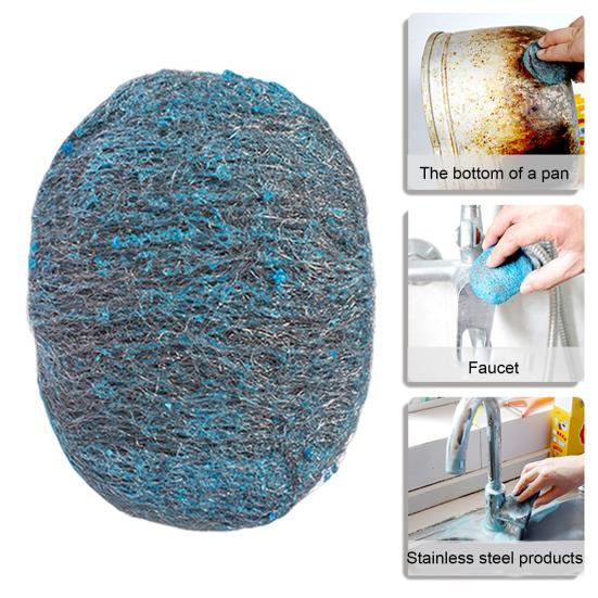 Мыльный порошок скребок для посуды стальная вата мыльные диски щетка для посуды многоразовая очистка