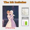 Disney DIY Жемчужное искусство Картина Замороженные Анна и Эльза Сестры Домашний Декор Стены Жемчужные Камни Рисование Картинки Поделки Домашний Декор