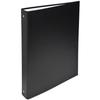 EXACOMPTA - Папка-регистратор на кольцах - Ширина корешка 40 мм - 21 x 29,7 - 4 кольца - Пластиковая обложка 18/10 - Цвет черный