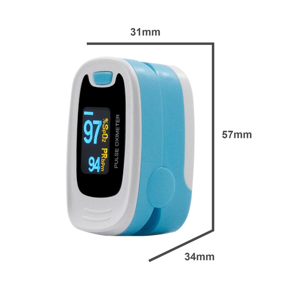Пульсоксиметр на палец Измеритель кислорода в крови Пульс OLED Монитор SpO2 Датчик CONTEC CMS50N