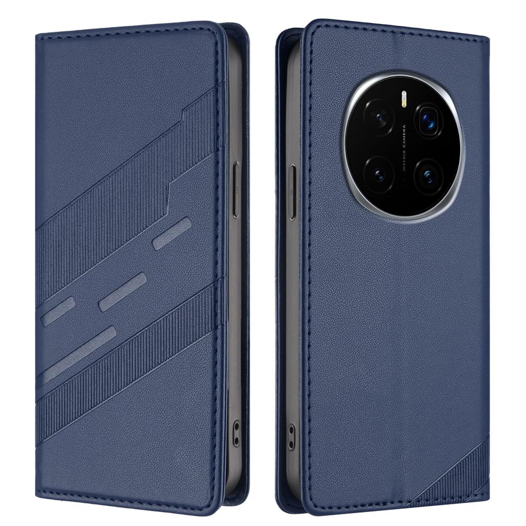 For Honor Magic7 5G Phone Cases Punk Style Imprinted Wallet Stand Leather Cover