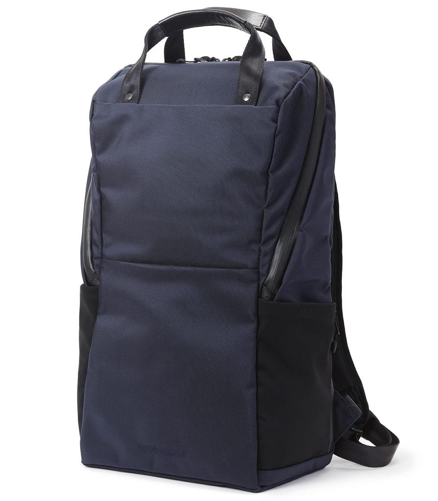 Business Backpack Urban Commuter BACKPACK 2 HA Made In Japan Toyooka Bag Collaboration Storage 18L Navy [Beluf] PC/A4